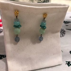 Handmade bead earrings